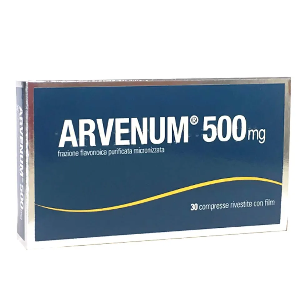 Arvenum 500 500 Mg Compresse Rivestite Con Film 30 Compresse In Blister Pvc/Al