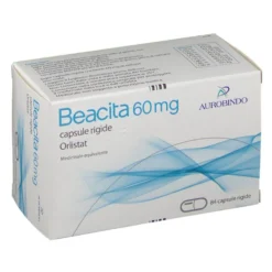 Aurobindo Beacita 60 mg - Capsule rigide con orlistat per la perdita di peso, 84 capsule
