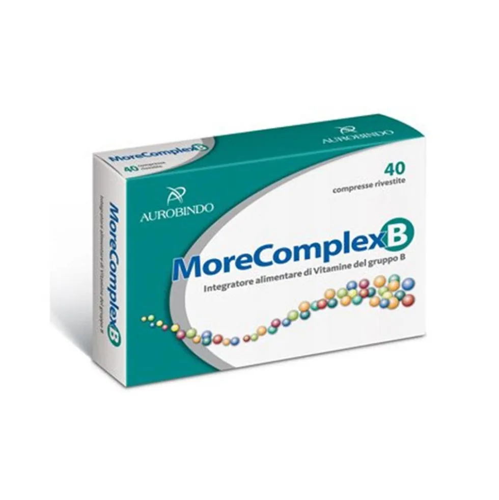 Aurobindo Morecomplex B Integratore Alimentare, 20 Compresse