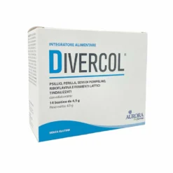 Aurora Biofarma Divercol Integratore Transito Intestinale, 14 Bustine
