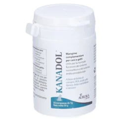 Aurora Biofarma Kanadol Mangime Complementare Cani e Gatti, 50 Compresse