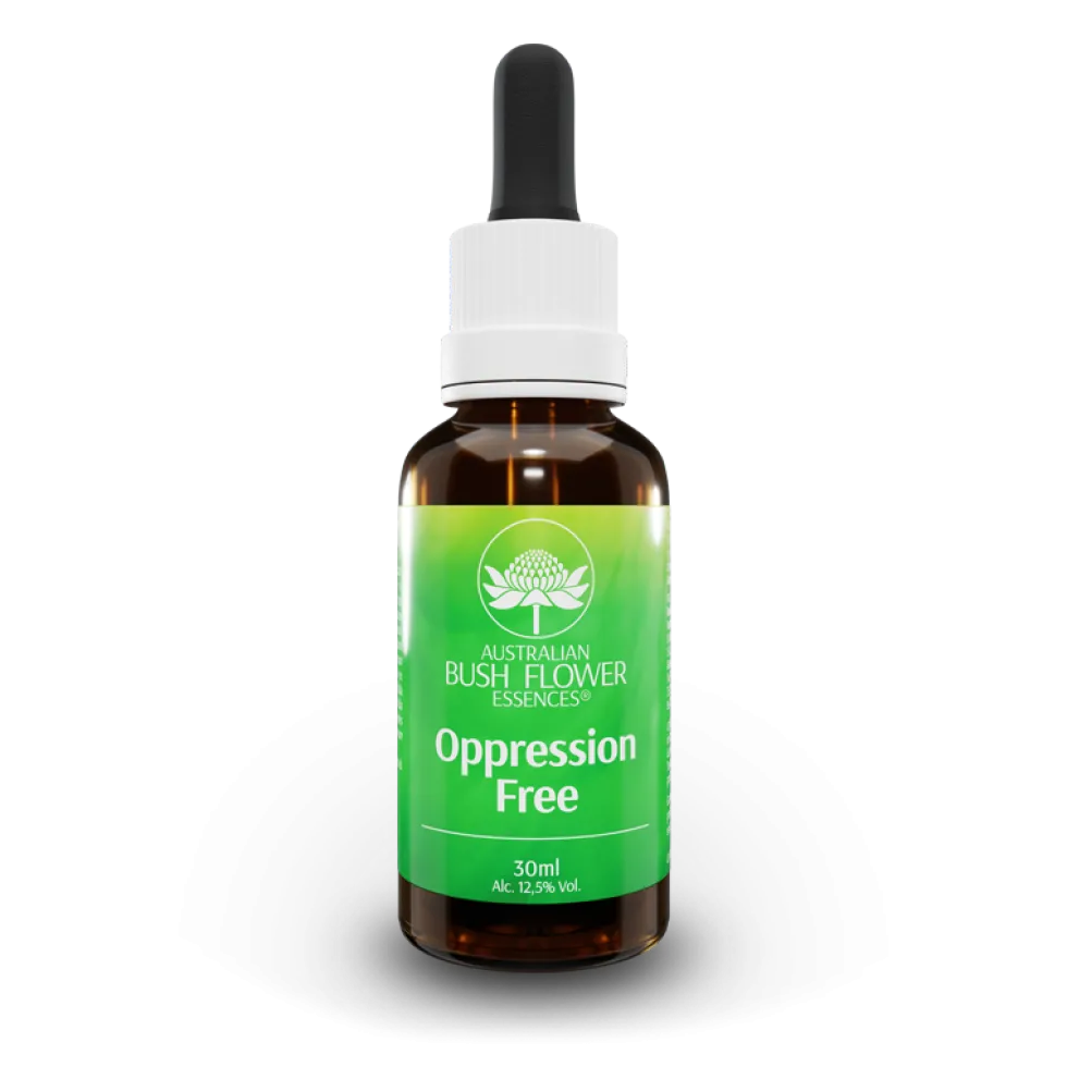 Australian Bush Flower Essences Oppression Free - Essenza floreale per il rilassamento e il sollievo, 30 ml