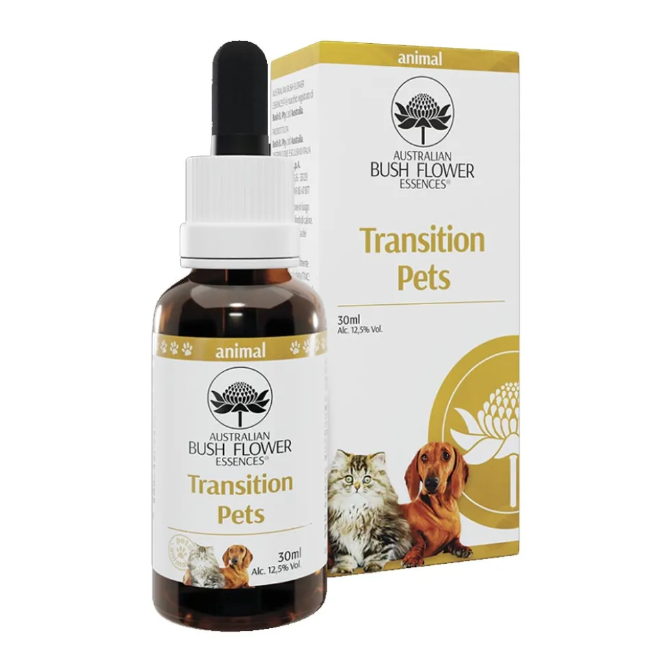 Australian Bush Flower Essences Transition Pets Essenza per Animali, 30ml
