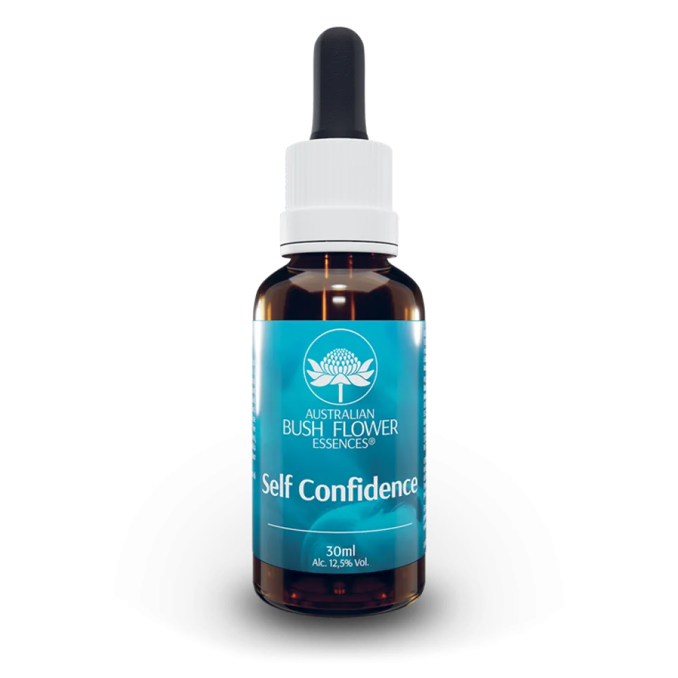 Australian Bush Flower Self Confidence - Essenza floreale per l'autostima e la timidezza, 30 ml