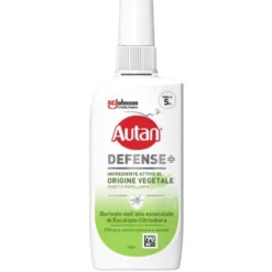 Autan Defense Plant Base Vapo Insettorepellente di Origine Vegetale, 100ml