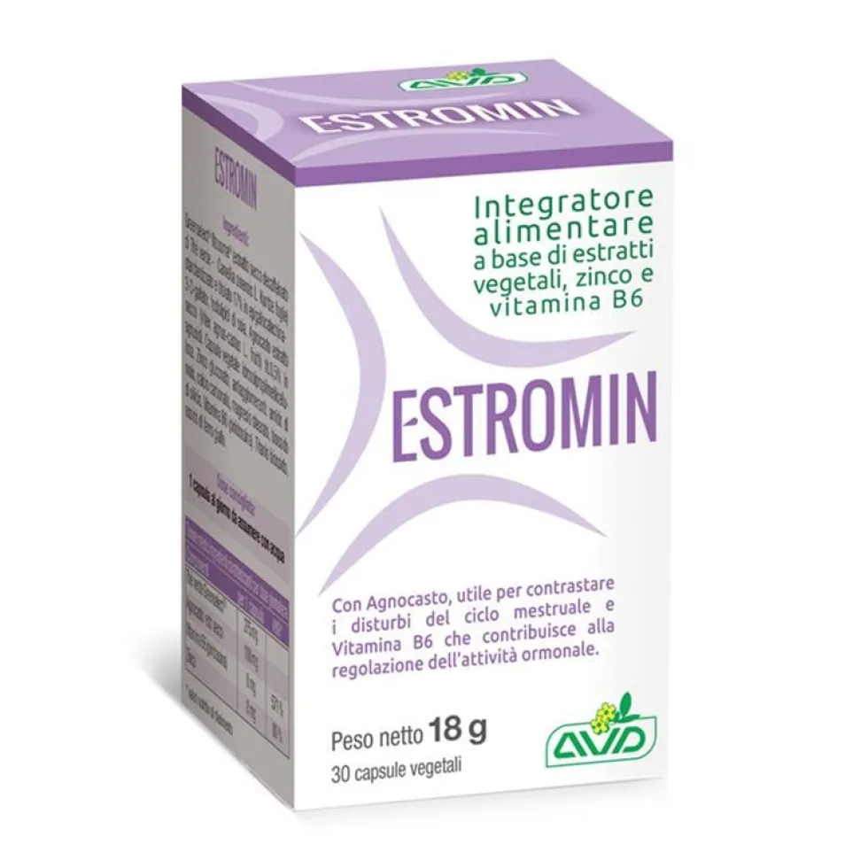AVD Reform Benessere Donna - Estromin Integratore Alimentare, 30 Capsule