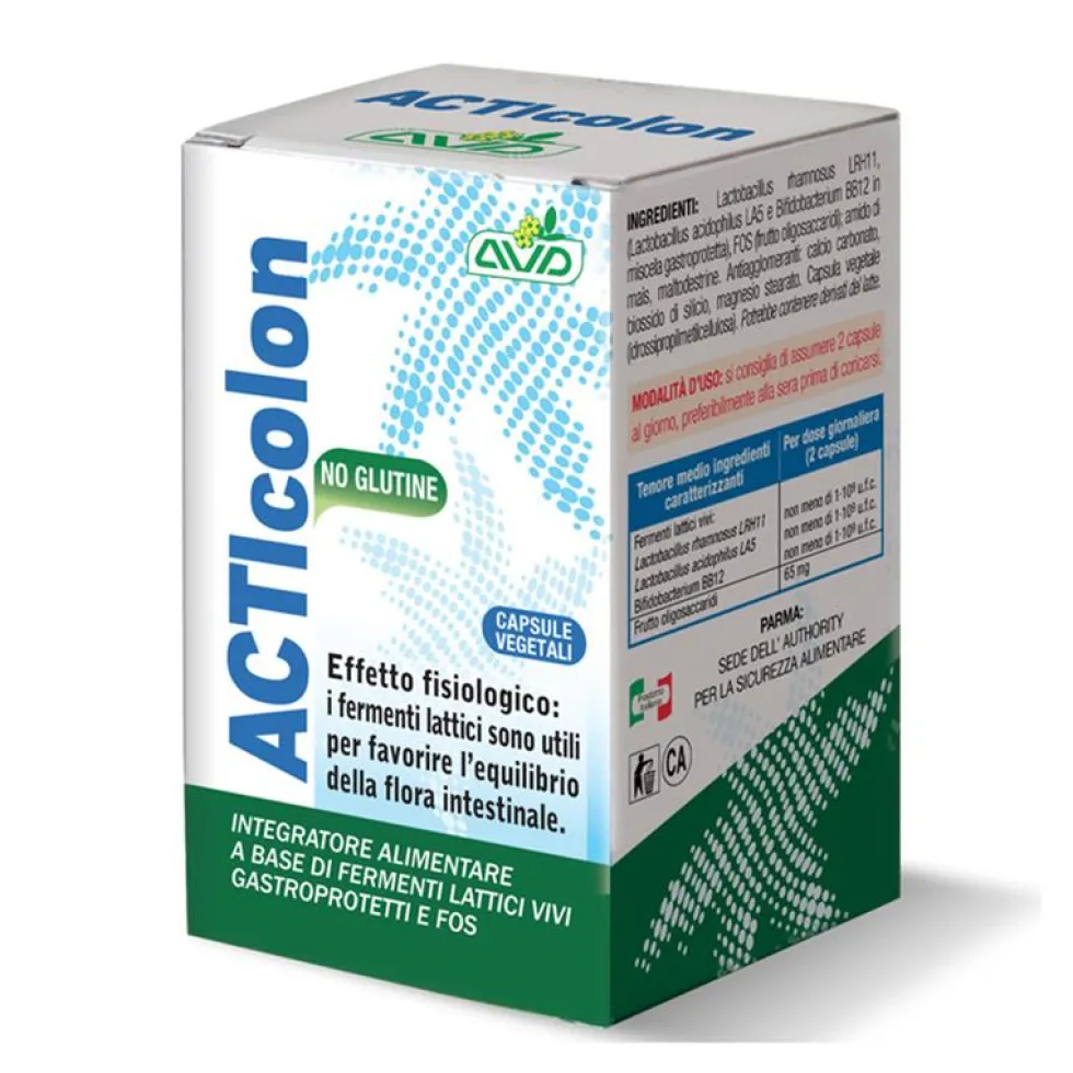 AVD Reform Probiotici - Acticolon Fermenti Lattici, 30 Capsule