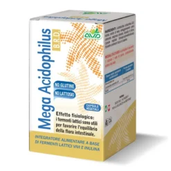AVD Reform Probiotici - Mega Acidophilus 10M Fermenti Lattici, 75 Capsule