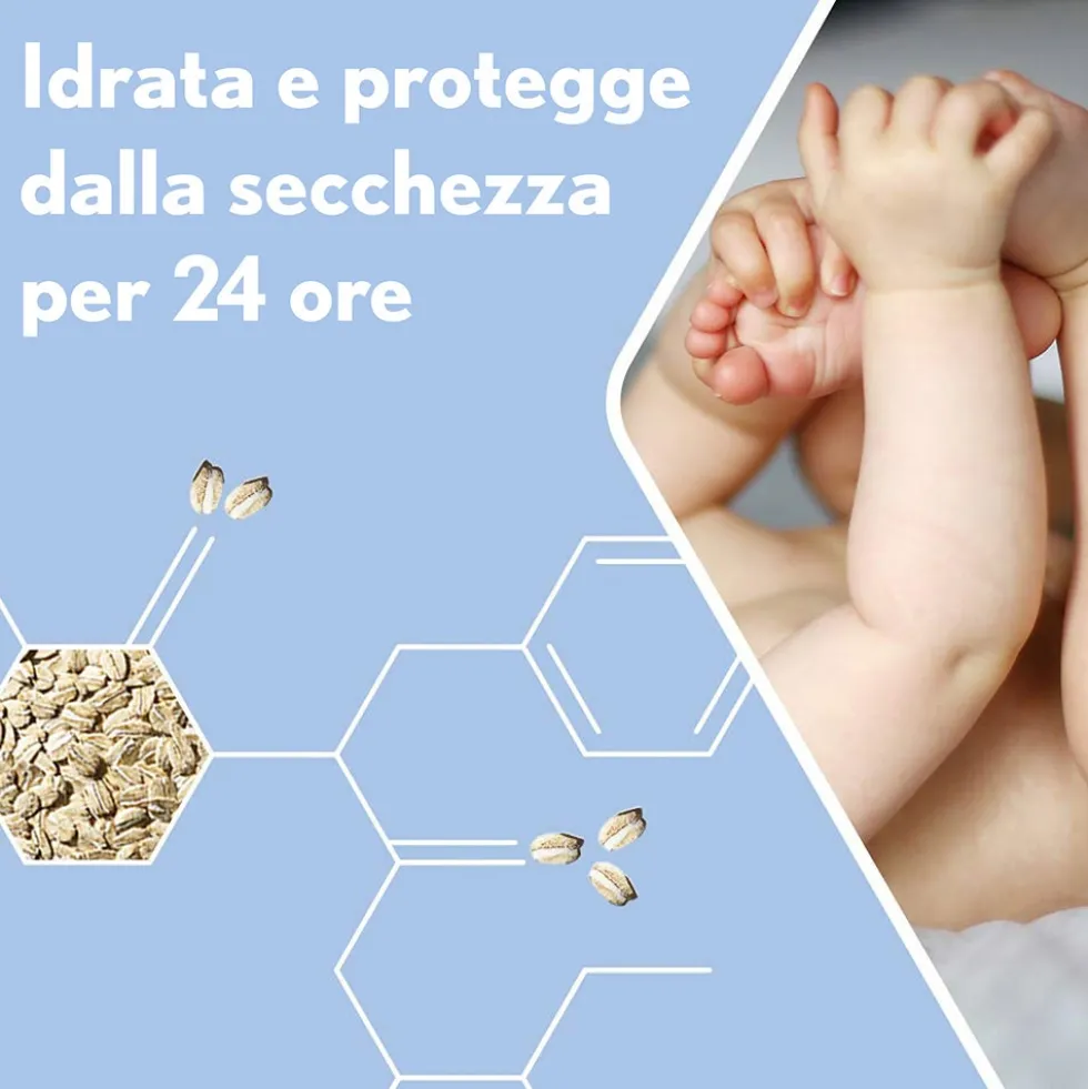 Aveeno Baby Daily Care - Crema idratante viso e corpo per bambini e neonati, 150 ml