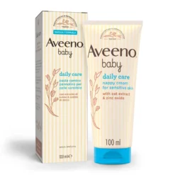 Aveeno Baby Daily Care Pasta Cambio Pannolino con Ossido di Zinco ed Estratto di Avena, 100ml