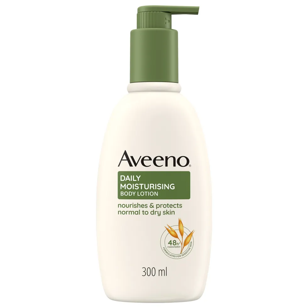 Aveeno Crema Corpo Idratante Idratazione Quotidiana per Pelli Sensibili, 300ml