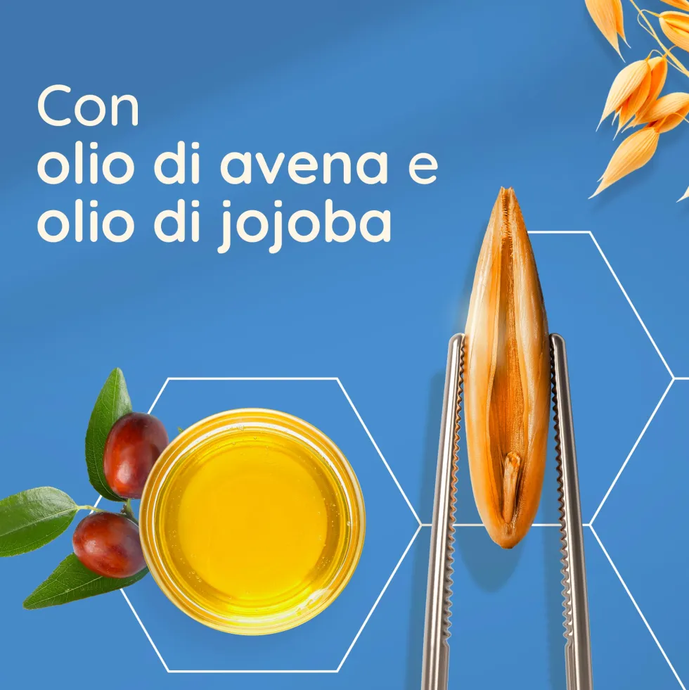 Aveeno Skin Relief - Olio spray per il corpo nutriente per la pelle secca e sensibile, 200 ml