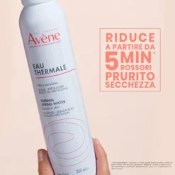 Avène Acqua termale - Spray lenitivo per la pelle sensibile e irritata, 300 ml