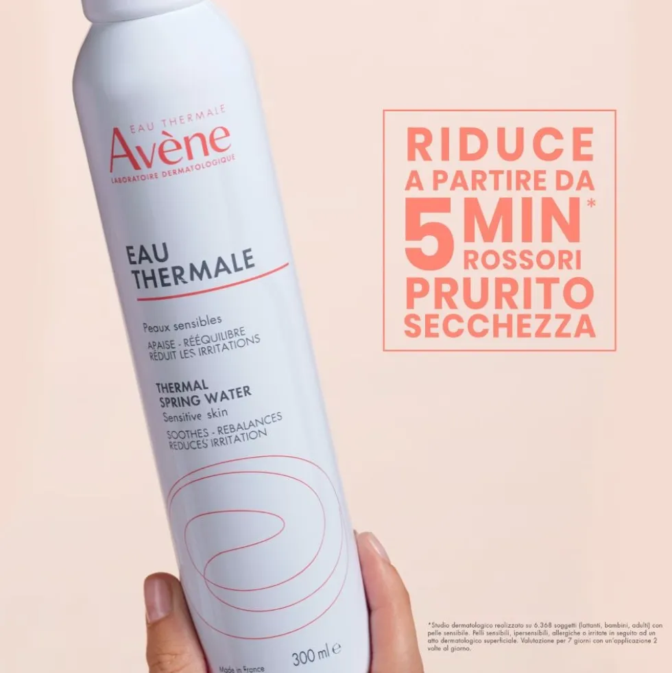 Avène Acqua termale - Spray lenitivo per la pelle sensibile e irritata, 300 ml