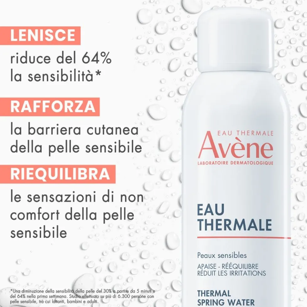 Avène Acqua termale - Spray lenitivo per la pelle sensibile e irritata, 150 ml