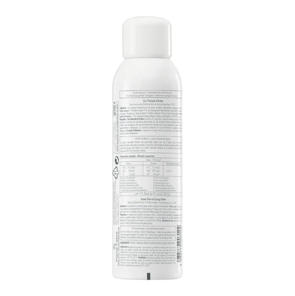 Avène Acqua termale - Spray lenitivo per la pelle sensibile e irritata, 150 ml
