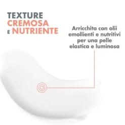 Avène Crema Nutritiva Rivitalizzante Ricca - Crema viso per la pelle extra secca e sensibile, 50 ml
