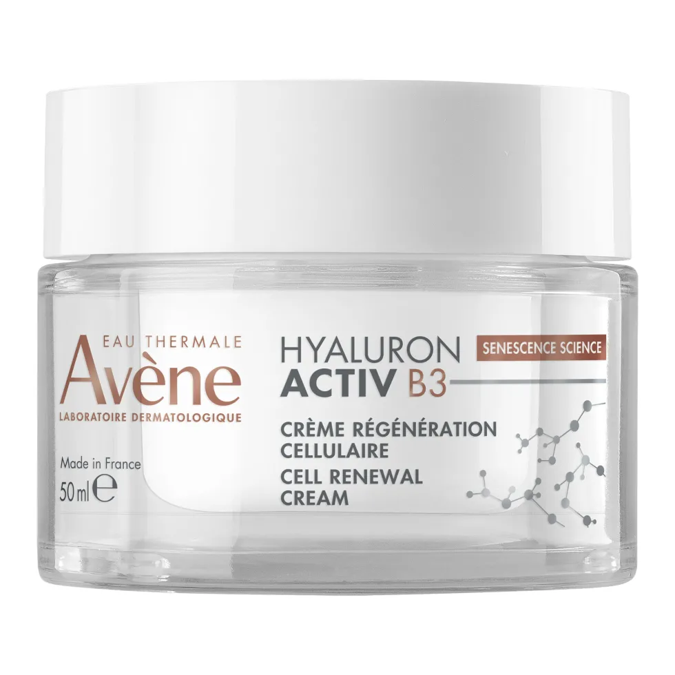 Avène Hyaluron Activ B3 - Crema giorno rigenerante per rassodare e levigare le rughe, 50 ml