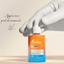 Avène Ultra Siero SPF50+ - Siero viso per la protezione solare e l'idratazione a lungo, 30 ml