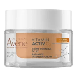 Avène Vitamin Activ Cg - Crema viso illuminante per ridurre le rughe e le macchie, 50 ml