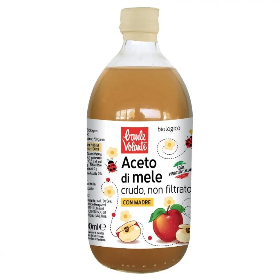 Baule Volante Aceto di mele biologico, 500 ml