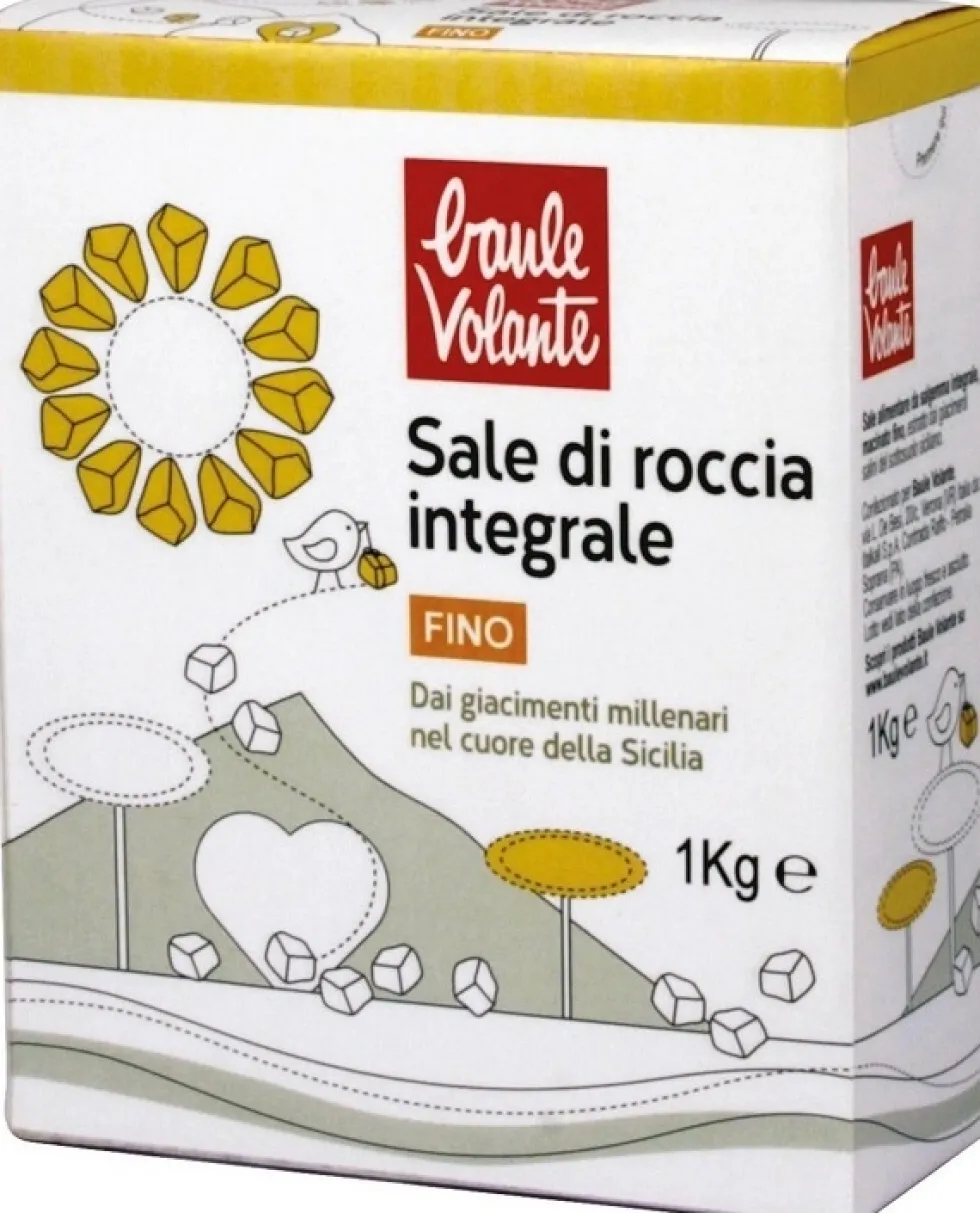 Baule Volante Sale di Roccia Integrale Fino, 1kg