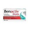 Benactiv Gola 8,75mg Flurbiprofene Pastiglie Senza Zucchero Gusto Eucalipto e Miele Trattamento di Stati Infiammatori del Cavo Orofaringeo, 16 Pastiglie