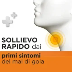 Benagol Pastiglie con Vitamina C Gusto Arancia Antisettico del Cavo Orale, 24 Pastiglie