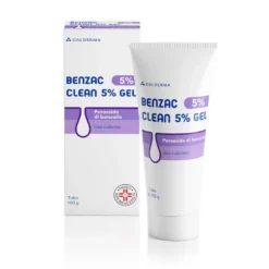 Benzac Clean 5% Gel Perossido di Benzoile Trattamento Acne Formulazione a Risciacquo, 100g