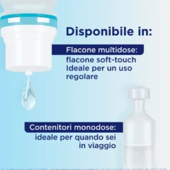 Bepanthenol Collirio lubrificante per la secchezza oculare, 20 fiale monodose da 0,5 ml