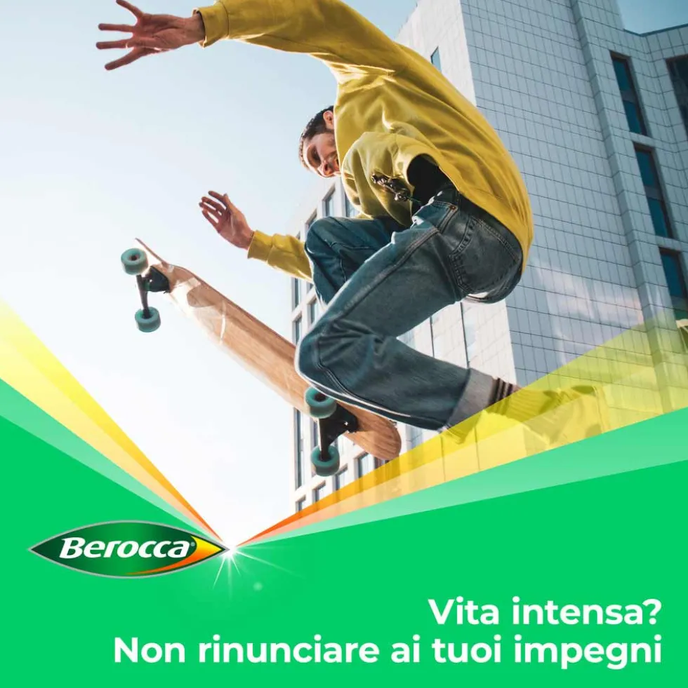 Berocca Plus Integratore Vitamine Minerali per Energia e Concentrazione, 30 Cpr