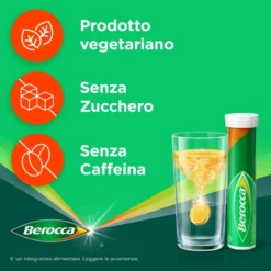 Berocca Plus Integratore Vitamine Minerali Energia e Concentrazione, 15 Cpr Eff