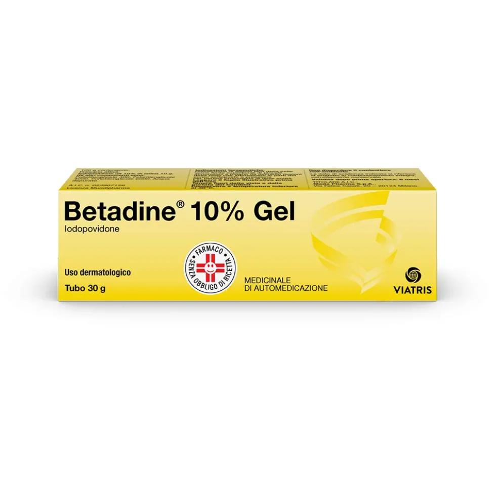 Betadine 10% Iodopovidone Gel Disinfettante, 30g