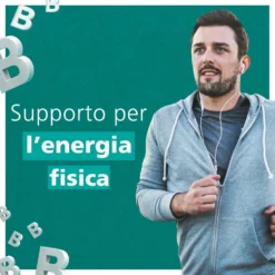Be-Total Body Plus - Integratore di vitamine B, magnesio e potassio per l'energia, 20 bustine