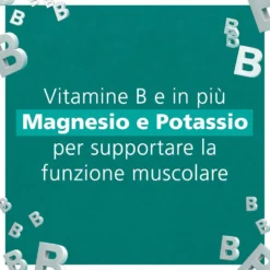 Be-Total Body Plus - Integratore di vitamine B, magnesio e potassio per l'energia, 20 bustine
