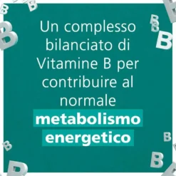Be-Total Integratore Vitamina B e B12 Acido Folico Energia Adulti, 20 Compresse