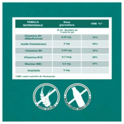 Be-Total Sciroppo - Integratore di vitamine B per l'energia e il sistema immunitario, 200 ml