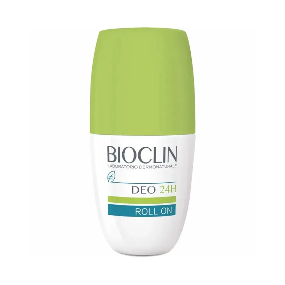 BioClin Deo 24H - Roll On Deodorante Sudorazione Normale Delicato Profumo, 50ml