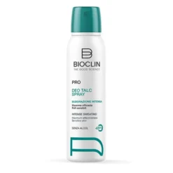 Bioclin Deo Pro Control Talc Deodorante spray per sudorazione intensa 48H, 150 ml