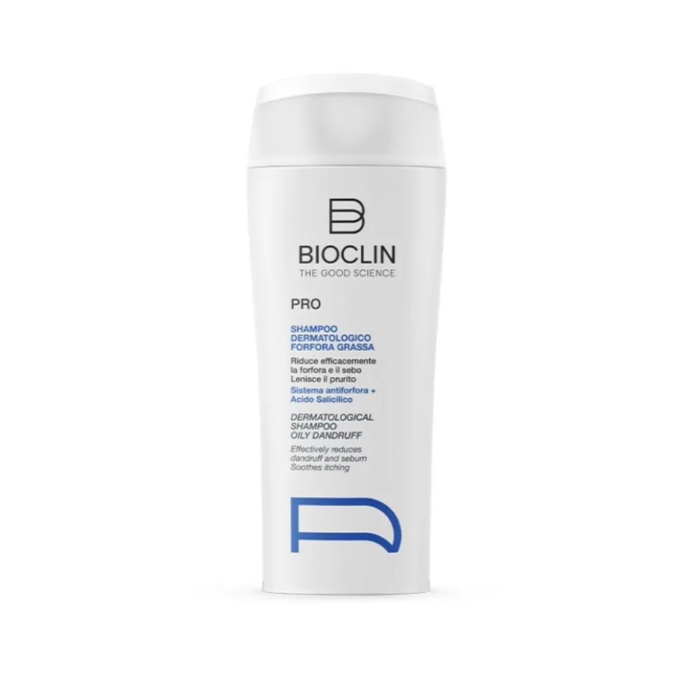 BIOCLIN PRO - Shampoo Dermatologico Forfora Grassa, 200ml