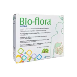 Biodelta Bioflora Integratore Fermenti Lattici e Vitamine, 14 Bustine