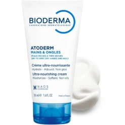 Bioderma Atoderm - Crema Mani e Unghie Ultra-riparatrice, 50ml