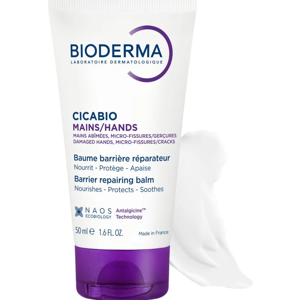 Bioderma Cicabio - Balsamo Mani Riparatore Barriera, 50ml