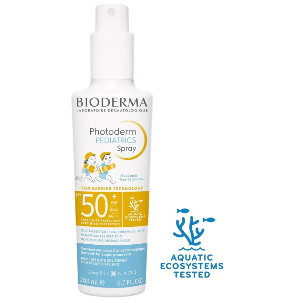 Bioderma Photoderm - Pediatrics Spray Protezione Solare SPF50+ Bambini, 200ml
