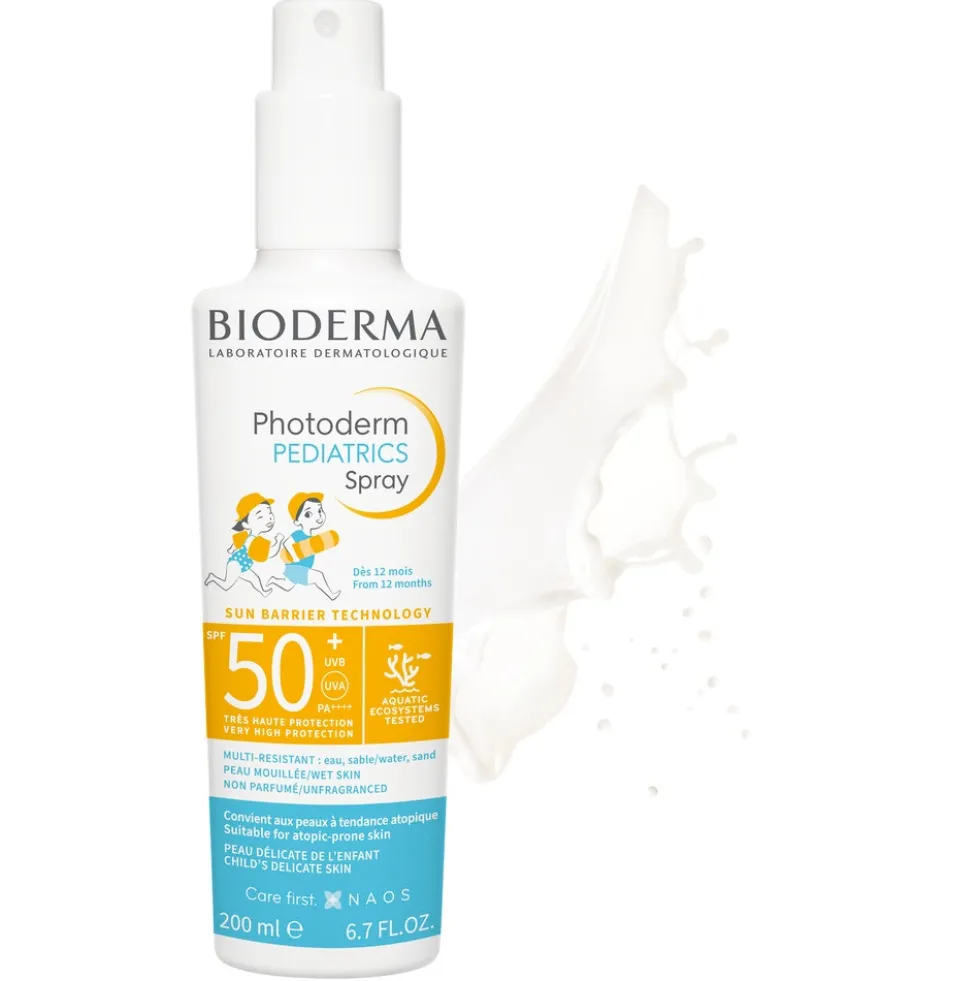 Bioderma Photoderm - Pediatrics Spray Protezione Solare SPF50+ Bambini, 200ml