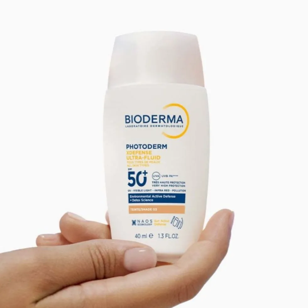 Bioderma Photoderm - XDefense Ultra-Fluid SPF50+ Tinta 03 Protezione Solare Colorata, 40ml