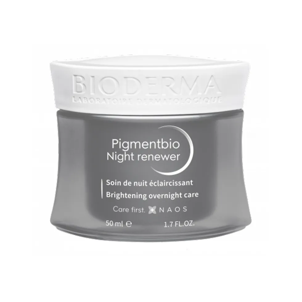 Bioderma Pigmentbio - Night Renewer Crema Viso Notte Anti-Macchie, 50ml