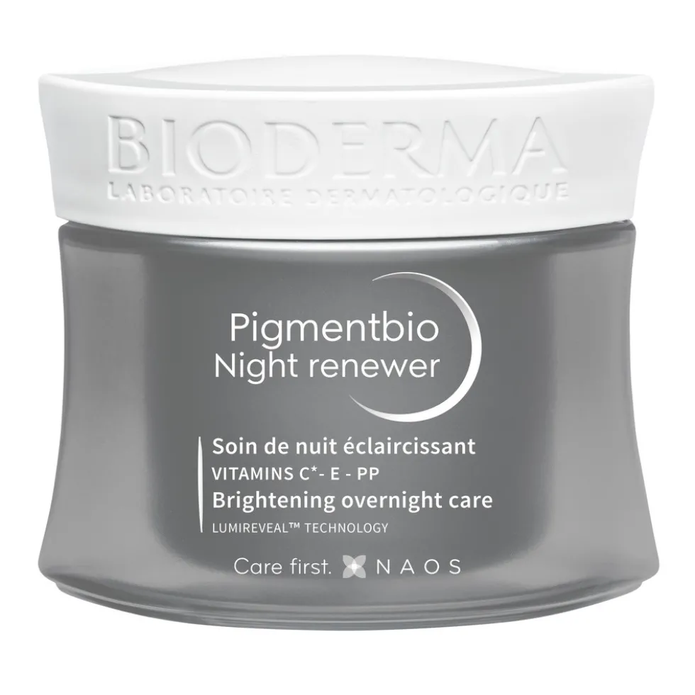 Bioderma Pigmentbio - Night Renewer Crema Viso Notte Anti-Macchie, 50ml