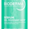 Bioderma Sébium Gel Moussant Actif - Gel detergente purificante per pelle grassa e acneica, 400 ml