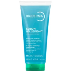 Bioderma Sebium - Gel Moussant Detergente Pelle Mista Grassa, 200ml
